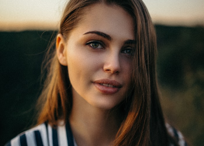 Editorial portrait with natural light